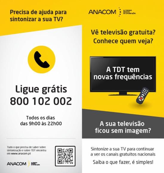 TDT TEM NOVAS FREQU&Ecirc;NCIAS - SAIBA COMO SINTONIZAR