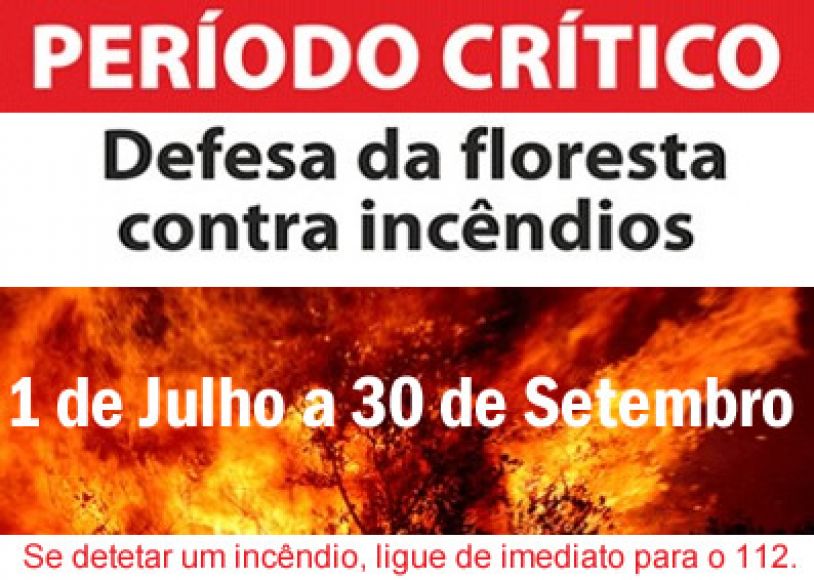 PER&Iacute;ODO CR&Iacute;TICO DE DEFESA DA FLORESTA CONTRA INC&Ecirc;NDIOS - DE 1 DE JULHO A 30 DE SETEMBRO.